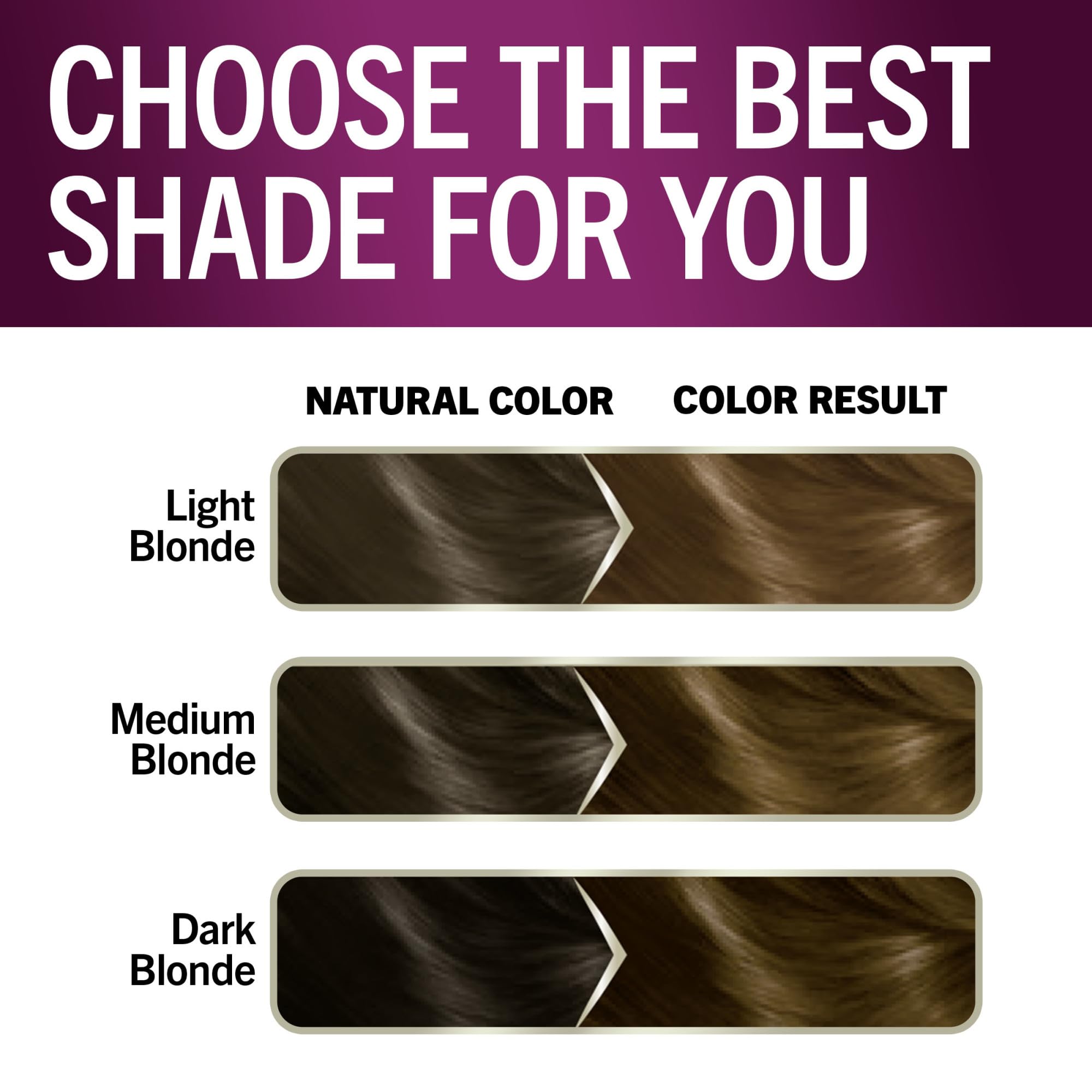 Final look demonstrating frizz resistance and radiant shine with Keratin Color.
