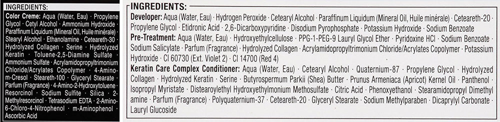 Schwarzkopf Keratin Color K-Bond-Plex repairs inner hair structure