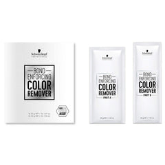 Schwarzkopf Professional Bond Enforcing Color Remover bottle for quick color build-up reduction