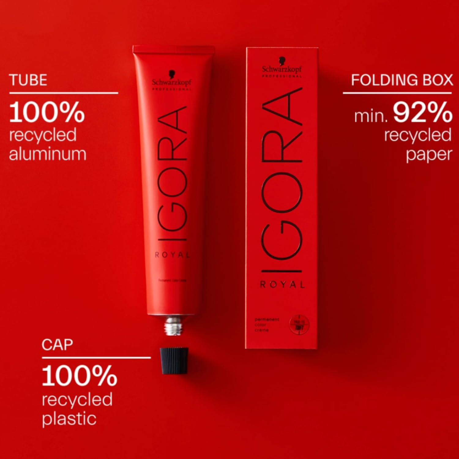 Igora Nude Tones application shot demonstrates easy salon-to-home color maintenance