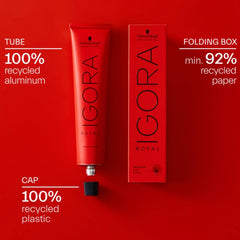 Igora Nude Tones application shot demonstrates easy salon-to-home color maintenance