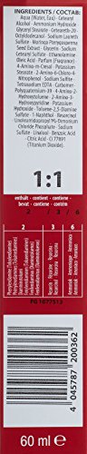 Schwarzkopf Royal Igora 8-77 applying action illustrating even saturation across hair.