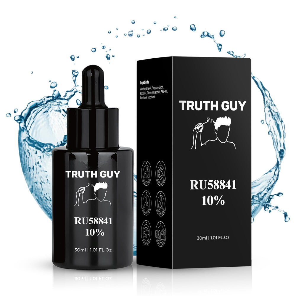 Truth Guy RU58841 10% dropper for precise scalp application offering targeted results