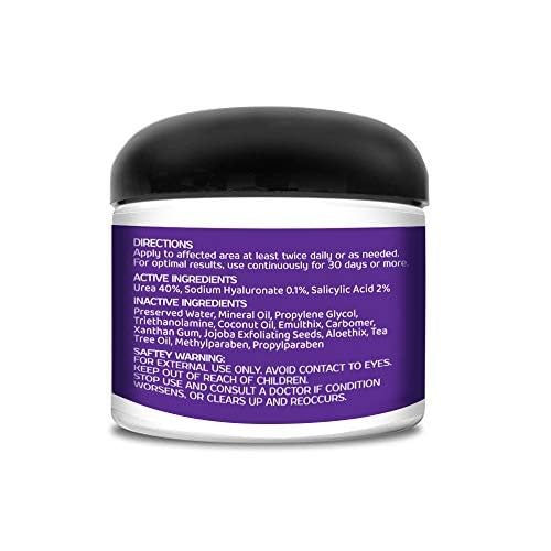 Scientific Solutions Global Bare 40 Pro for foot application smoothing dry skin.