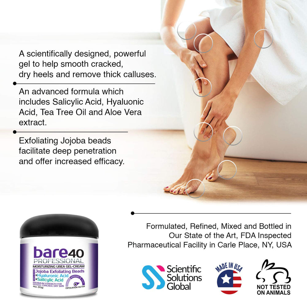 Scientific Solutions Global Bare 40 Pro hyaluronic acid nourishes moisture.