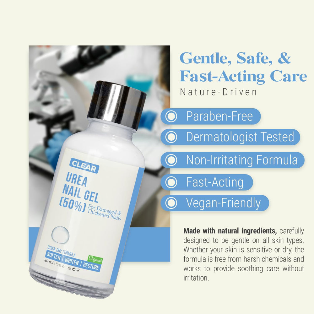 Scientific Solutions Global Urea 50 Nail Gel – softens nails for smoother texture.