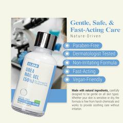 Scientific Solutions Global Urea 50 Nail Gel – softens nails for smoother texture.