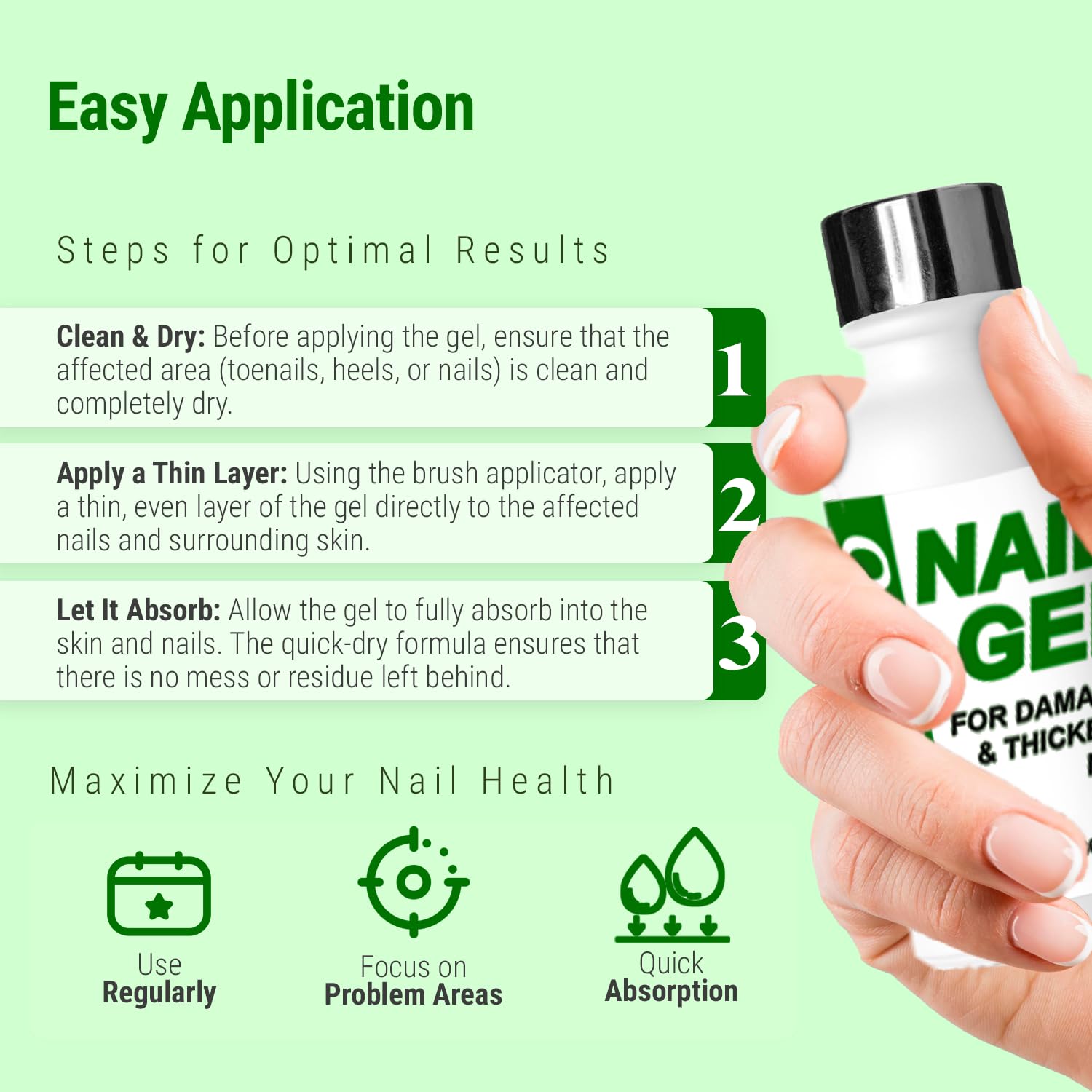 Scientific Solutions Global Urea Nail Gel supports toenail care and healthier-looking nails