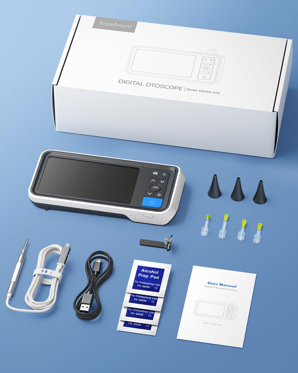 ScopeAround otoscope gift idea suitable for loved ones' multi-use checks