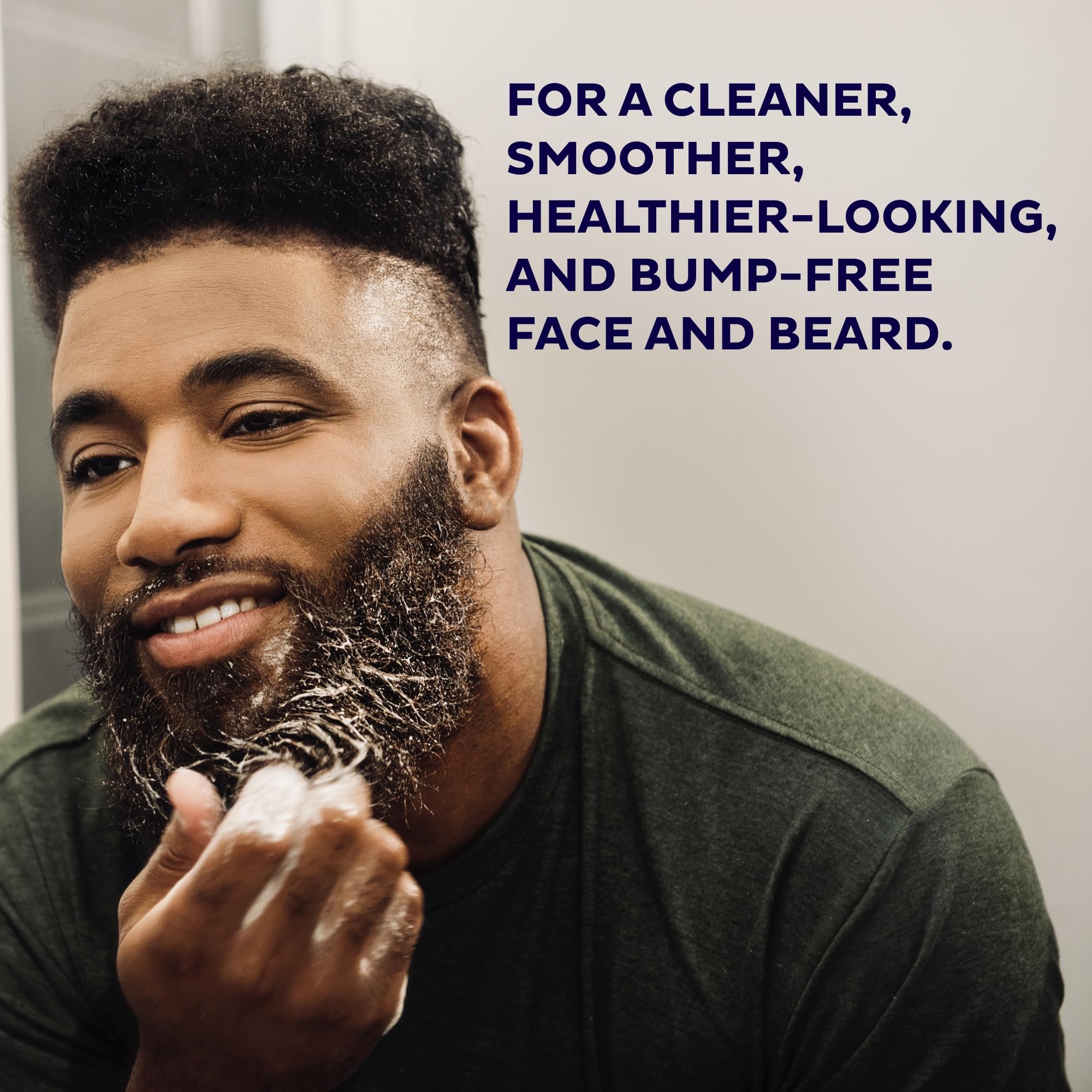 Scotch Porter exfoliating beard wash powder-to-foam action ready to use