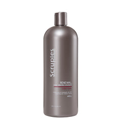Scruples Color Renewal Gentle Shampoo bottle restores color while delivering radiant shine.
