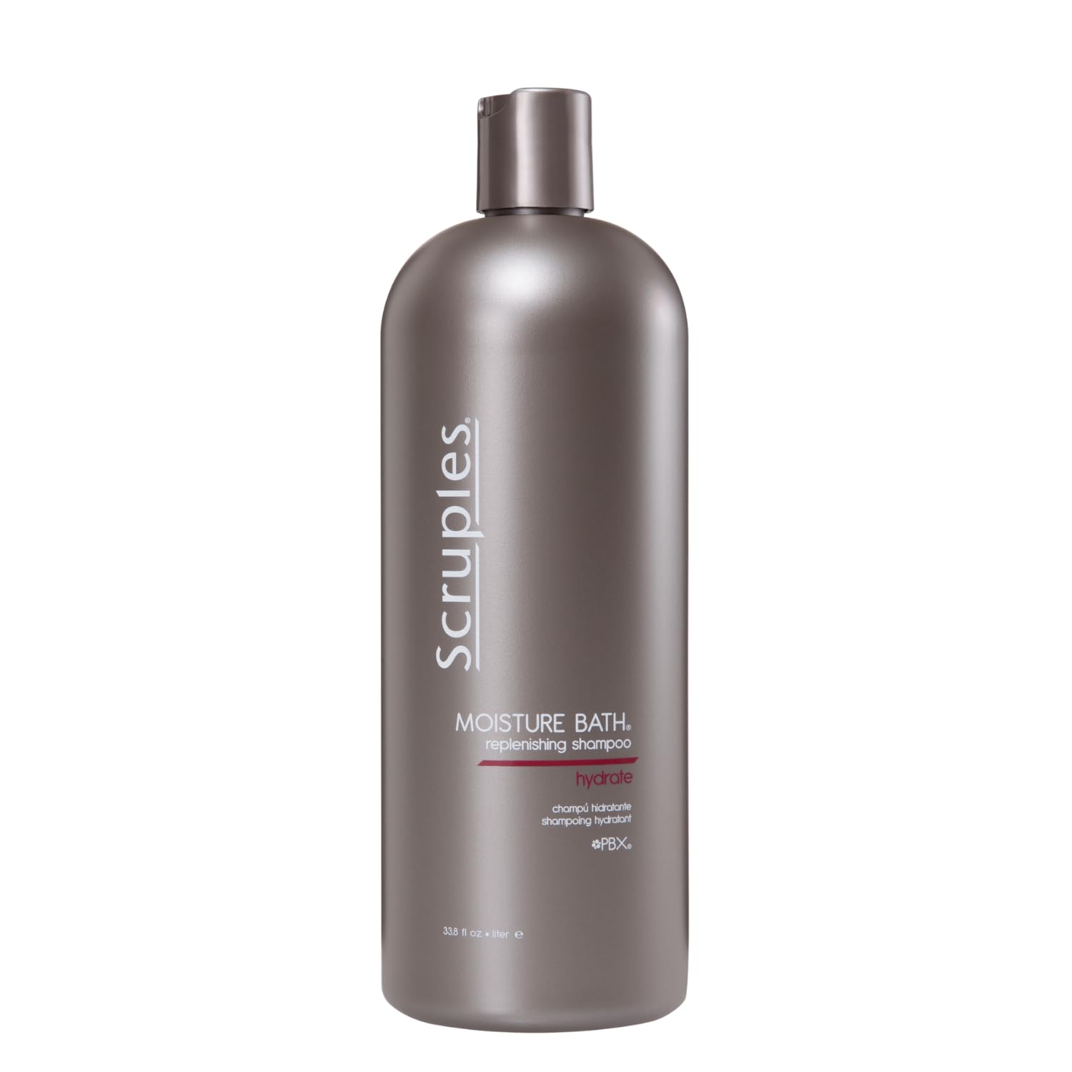 Scruples Moisture Bath Shampoo bottle providing a hydrating cleanse for dry hair