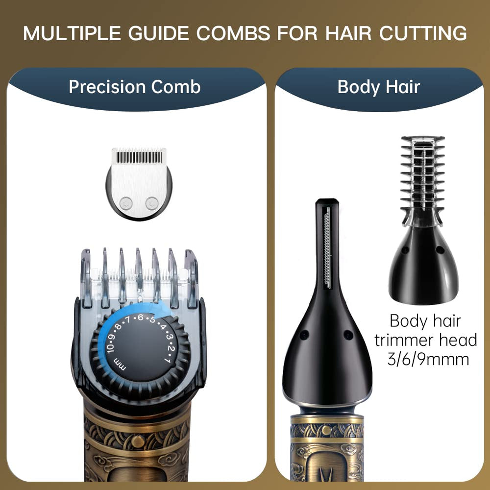 Scttomon beard-trimmer-kit cordless in-hand demonstrates freedom during grooming.