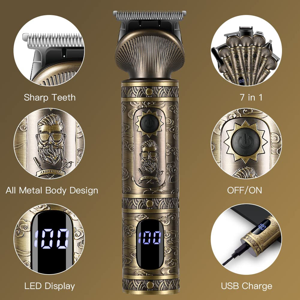Scttomon beard-trimmer-kit travel case ready for on-the-go grooming.