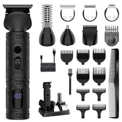 Scttomon beard trimmer with T blade precision for clean edges
