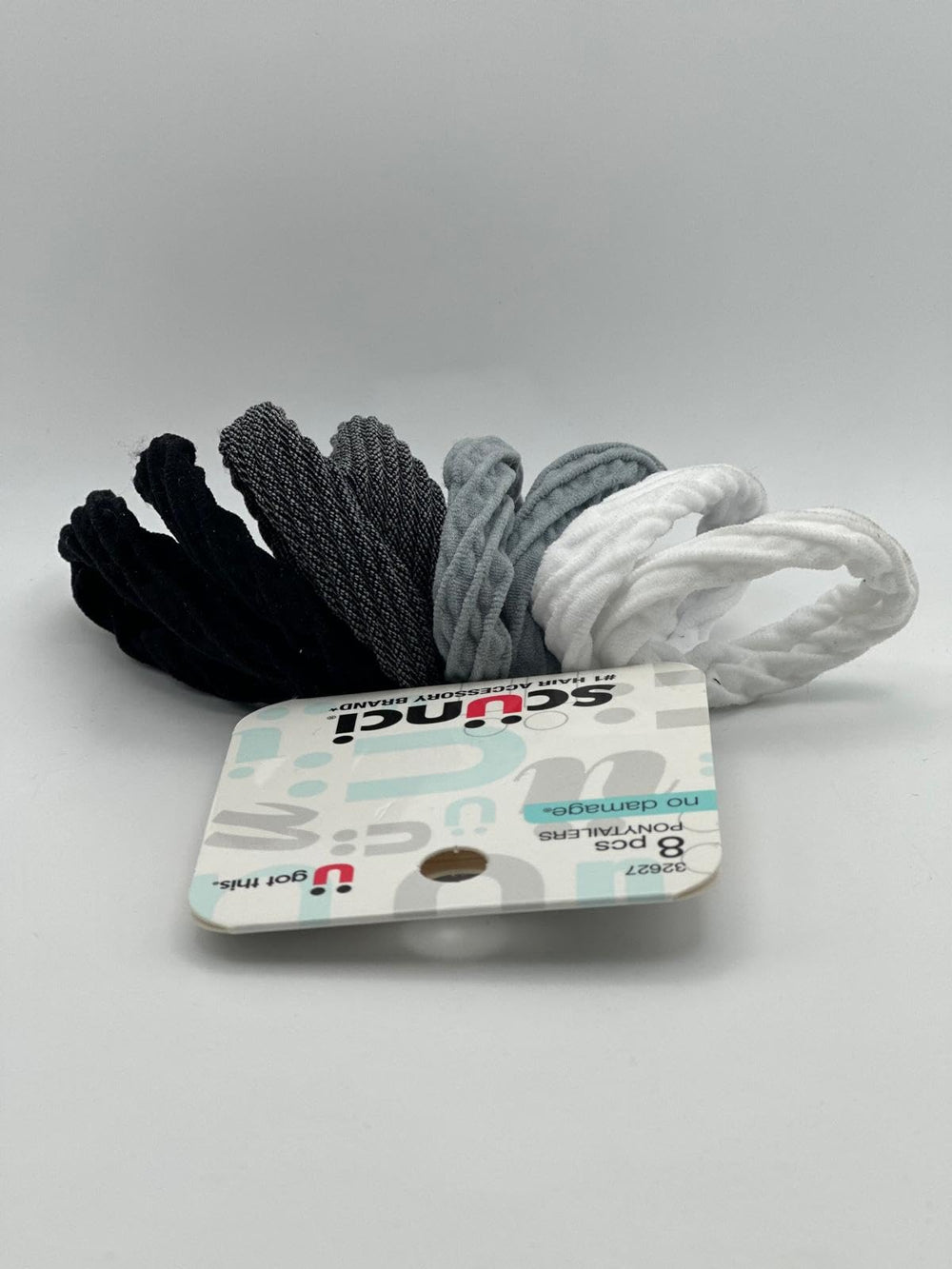 Scunci No Damage Ponytailers casual wear look with crease-free styling