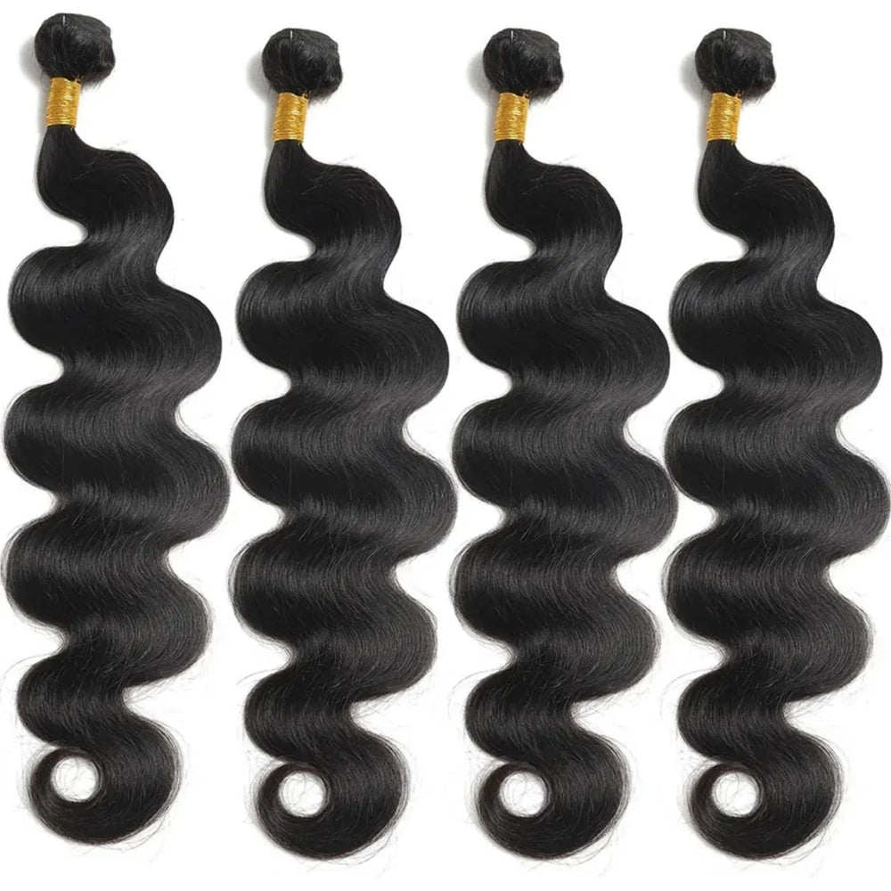 Sddrsra 12A hair bundles 24-inch length view shows dramatic volume potential.