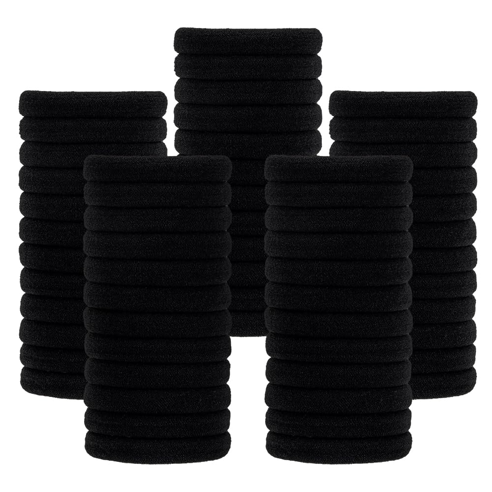 Sderoq hair ties closeup showing secure ponytails and comfortable wear.