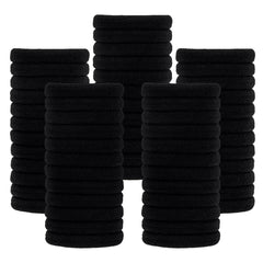 Sderoq hair ties closeup showing secure ponytails and comfortable wear.