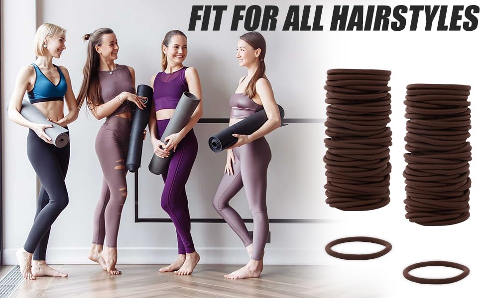 Sderoq long-thick hair 4mm elastic ideal for heavy styles.