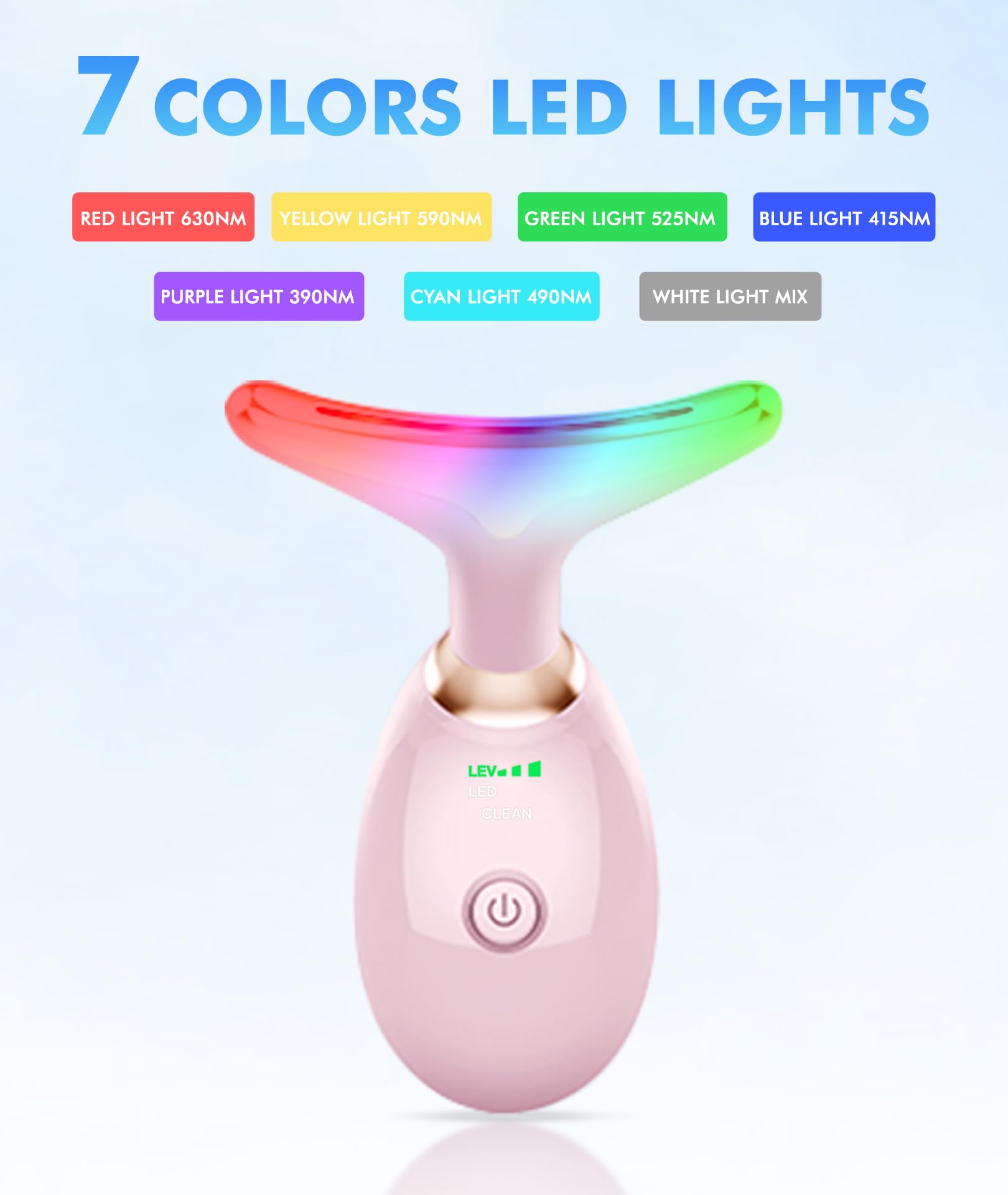 SDKWDH face massager with thermals and vibration for skincare sessions.