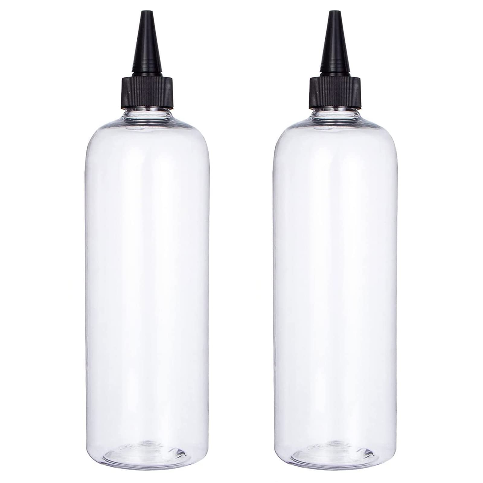sdoot applicator bottle clear bottle with black tips aids precise hair color application