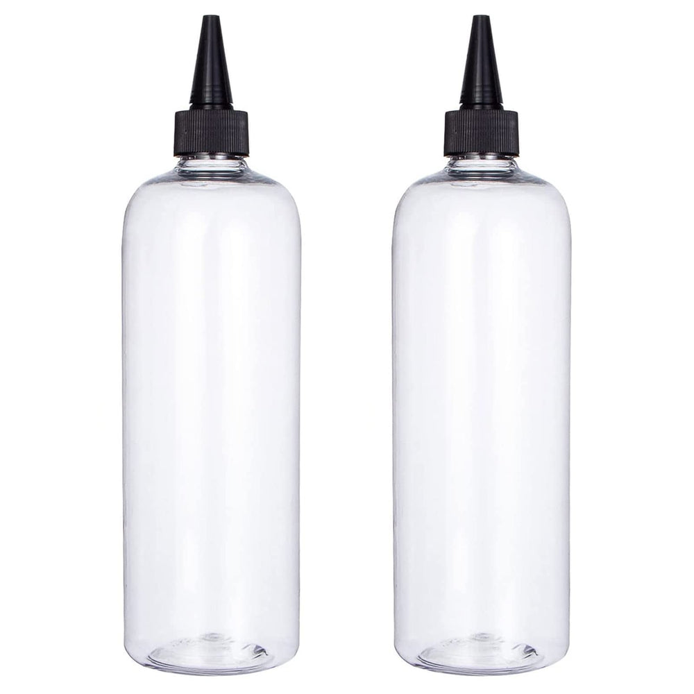 sdoot applicator bottle clear bottle with black tips aids precise hair color application