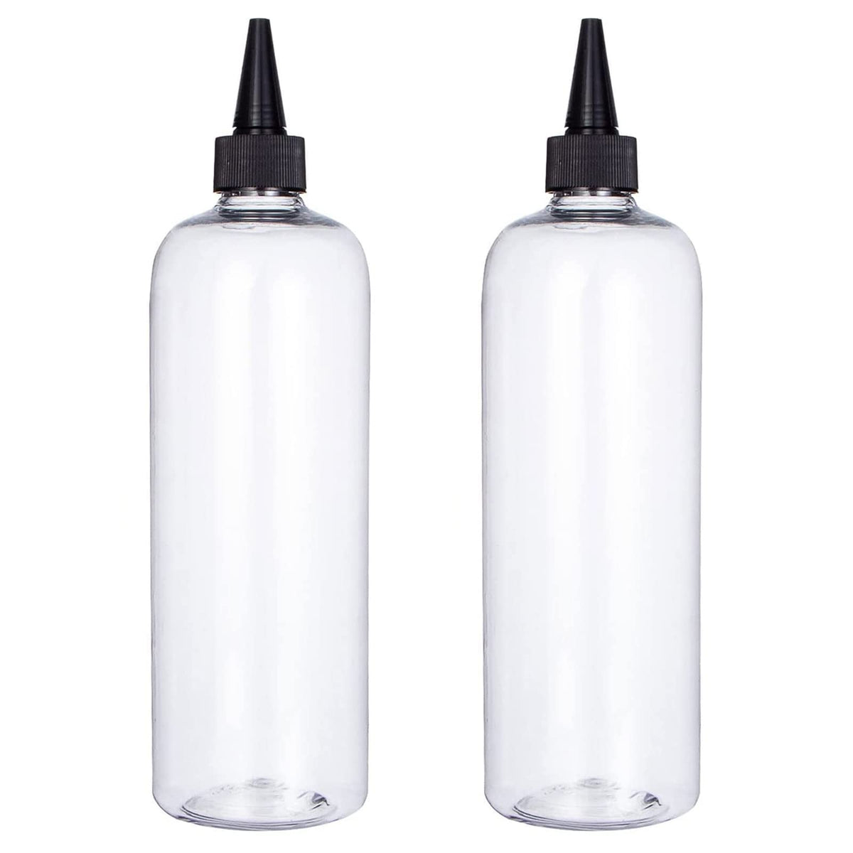 sdoot applicator bottle clear bottle with black tips aids precise hair color application