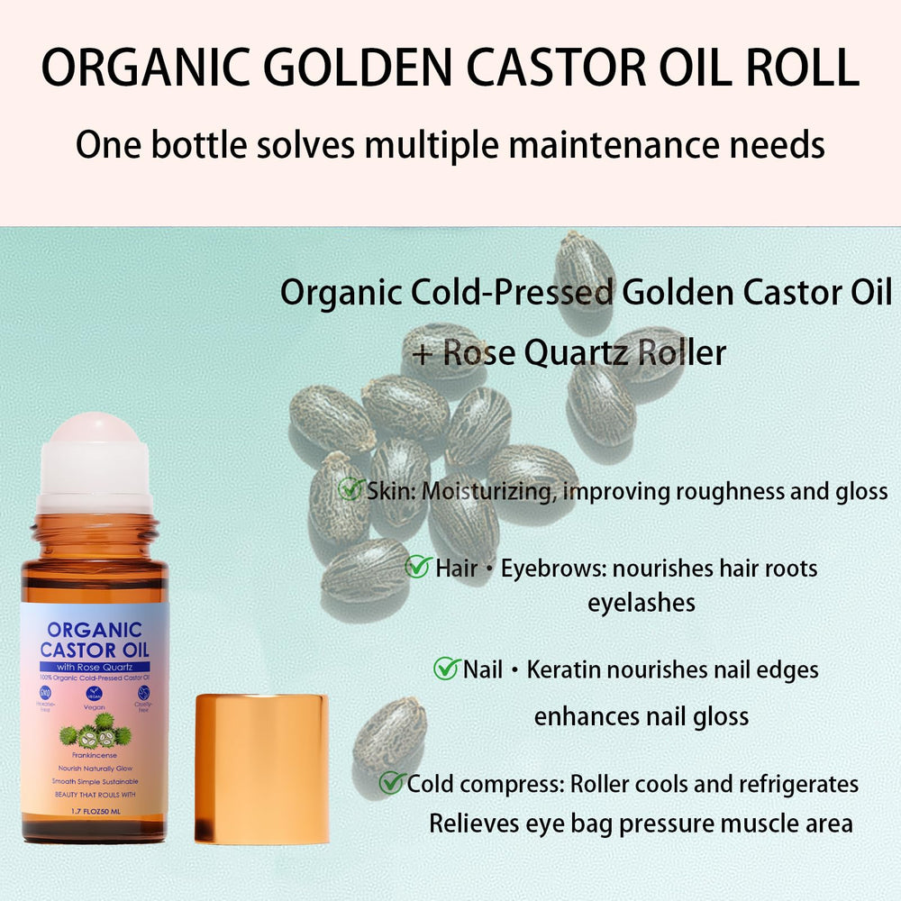 SDXJIOGE organic golden castor oil hydrates dry skin.