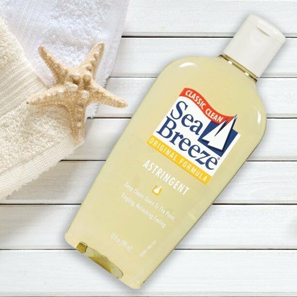 Sea Breeze Astringent Original 3-Pack gift-ready packaging for skincare staples