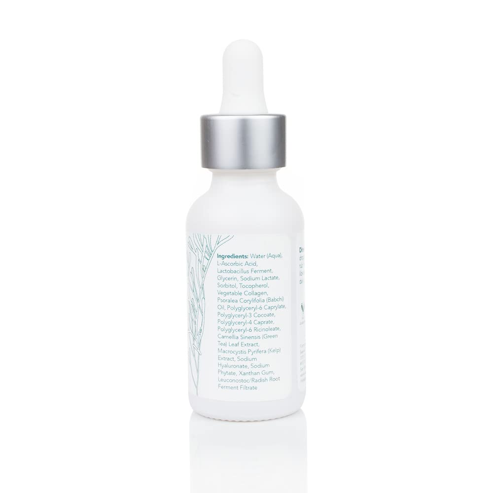 Sea-El Hyaluronic Acid Serum dropper demonstrates precise application for even hydration.