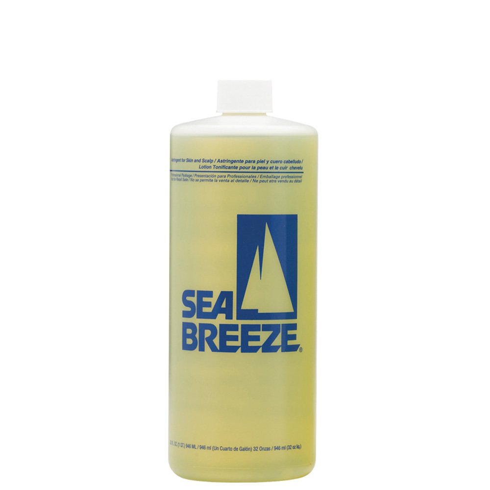 Seabreeze Astringent bottle pour for refreshing skin and scalp care