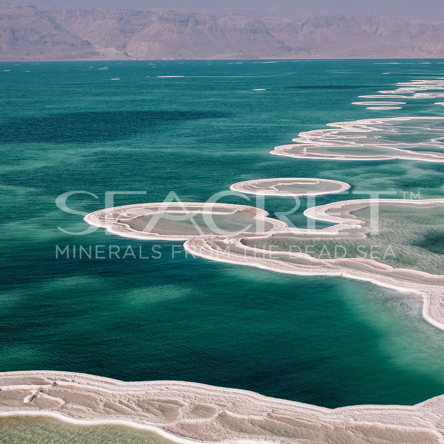 SEACRET Dead Sea Mud after-use glow hints at smoother skin texture.