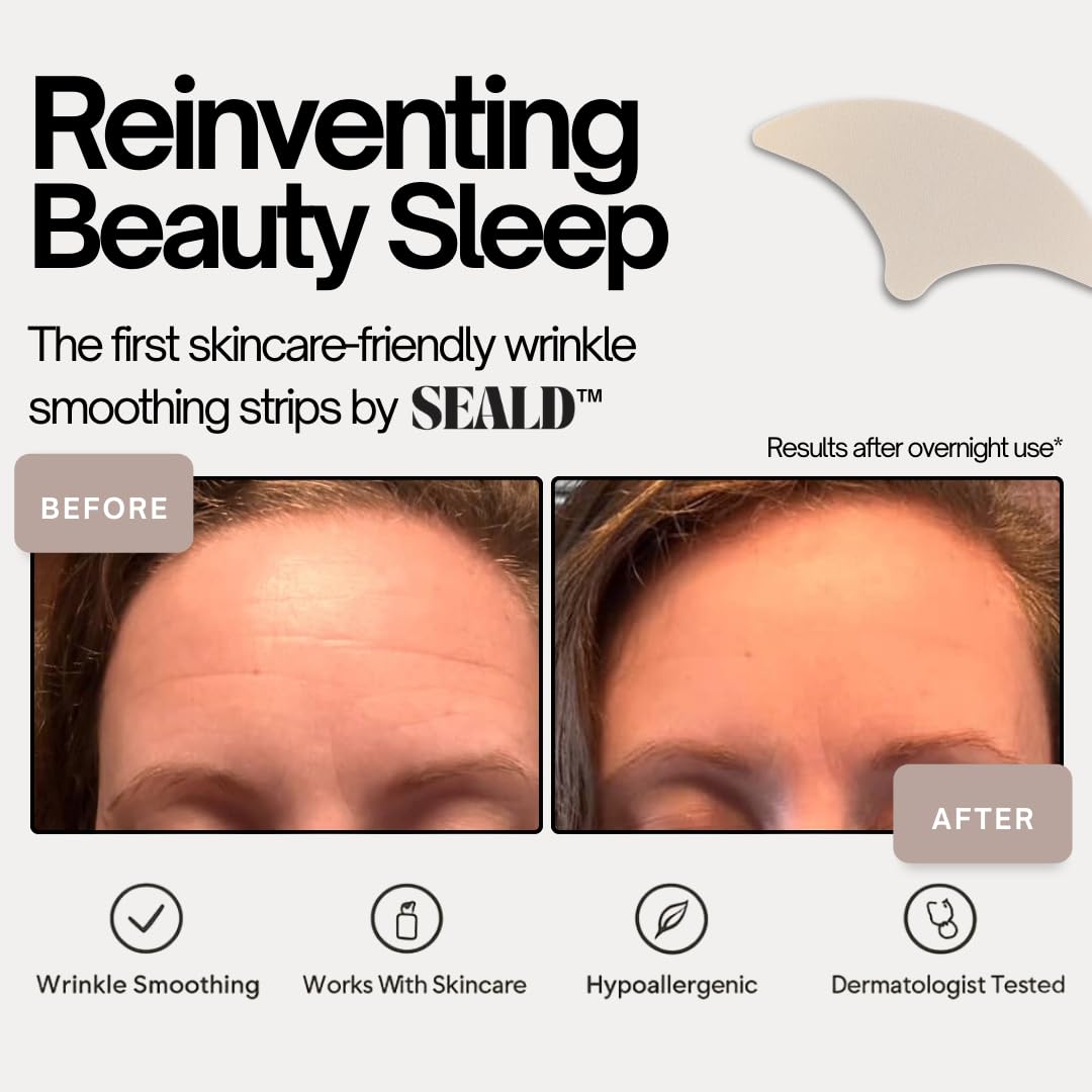 SEALD Forehead Tape helps lock in moisture with skincare routine