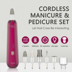 SEAMIND nail drill bits stainless steel improve shaping and smoothing thick nails.
