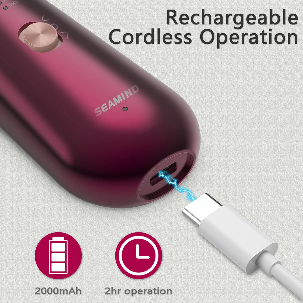 SEAMIND USB Type-C charging cable supports quick, convenient recharging.