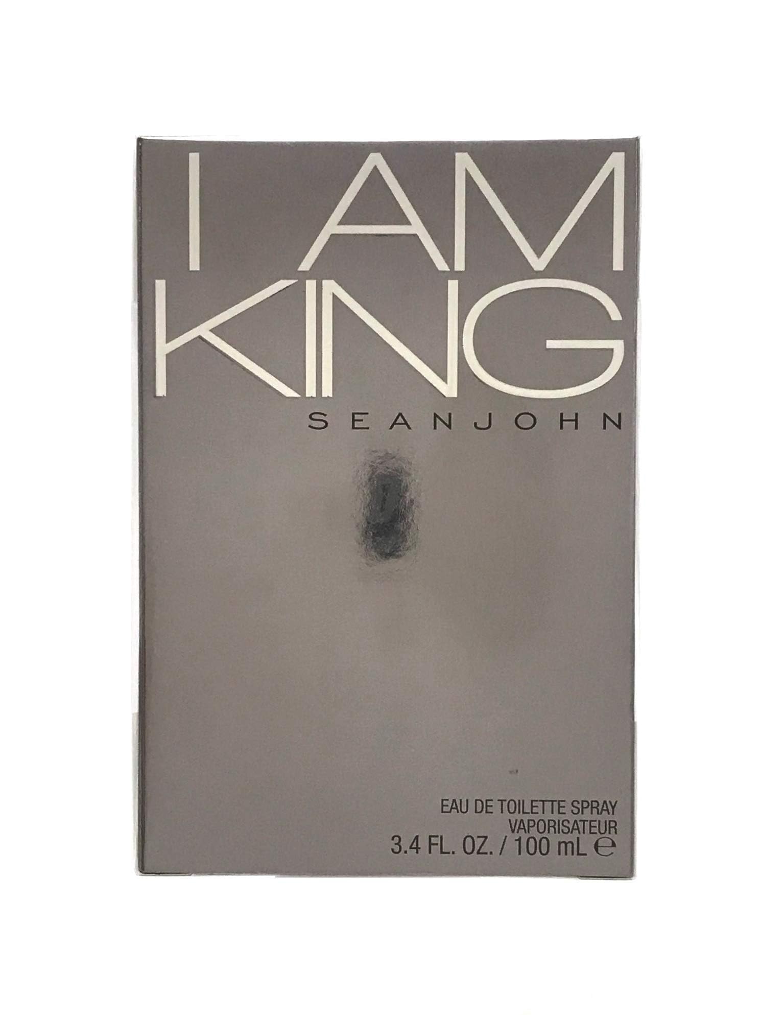 Sean John I Am King packaging box variation highlight authentic designer fragrance