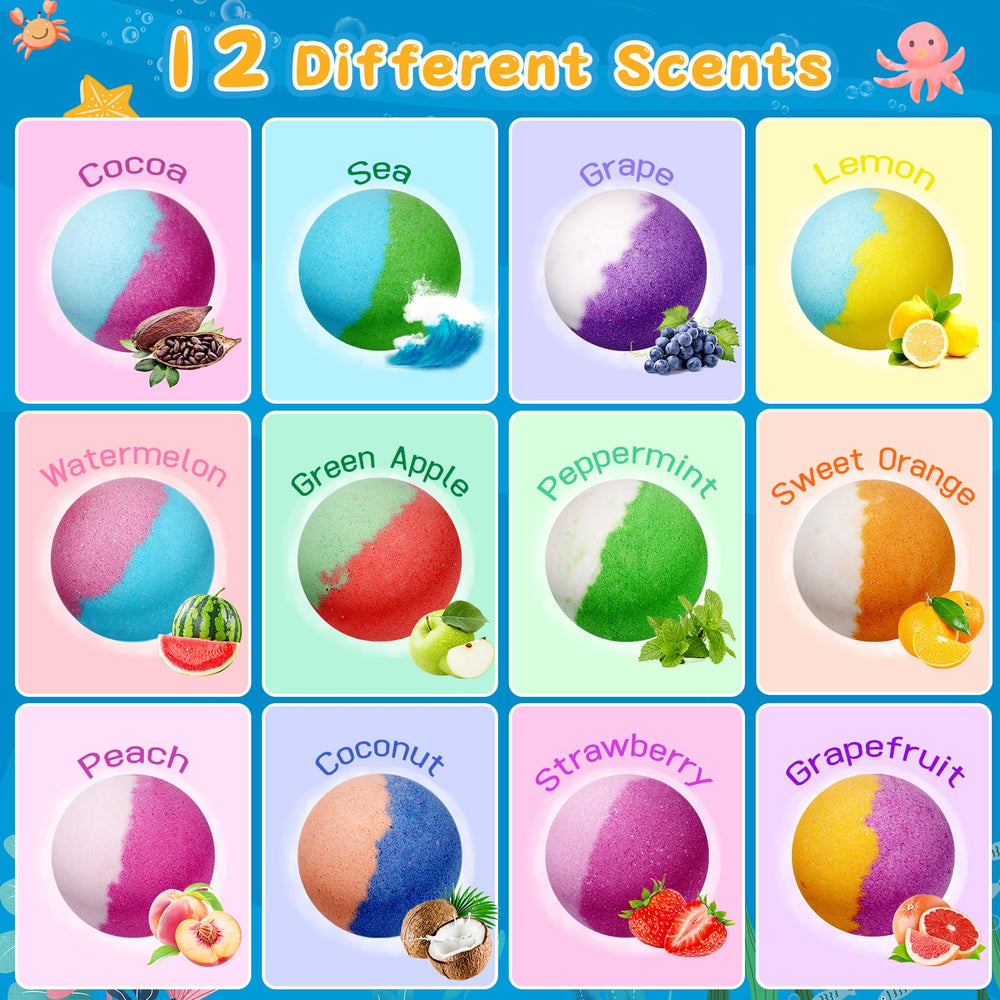 SeasonBliss colorful foam and fragrances enhance kids' bath experience