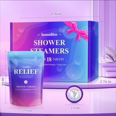 SeasonBliss lemon shower steamers highlighting refreshing citrus scent for energized mornings