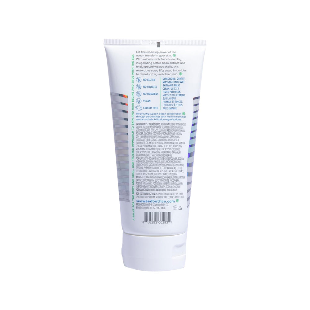 Seaweed Bath Co Detox Body Scrub packaging update showing new look