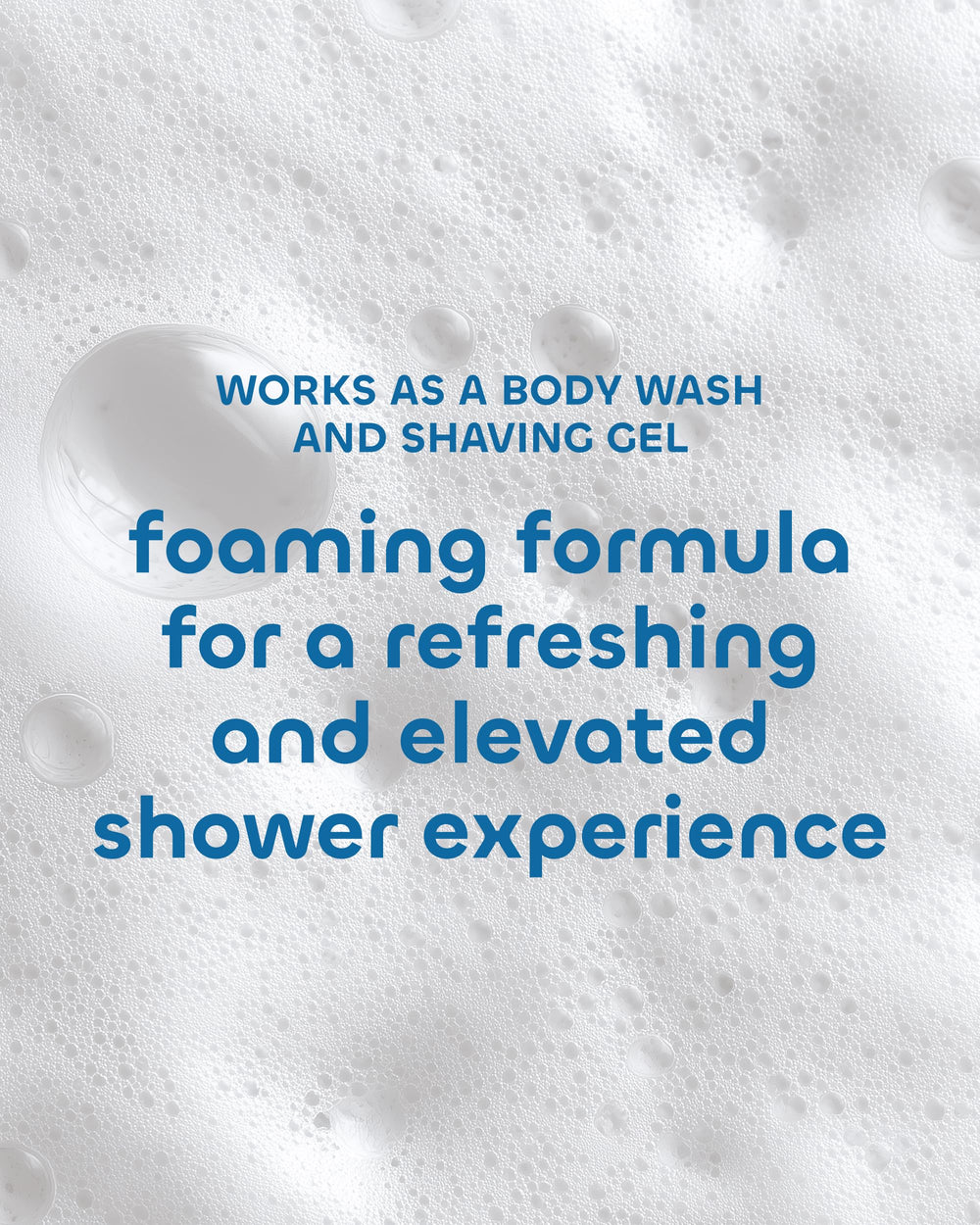 Seaweed Bath Co Hydrate Body Wash foam closeup – rich lather for daily cleanse.