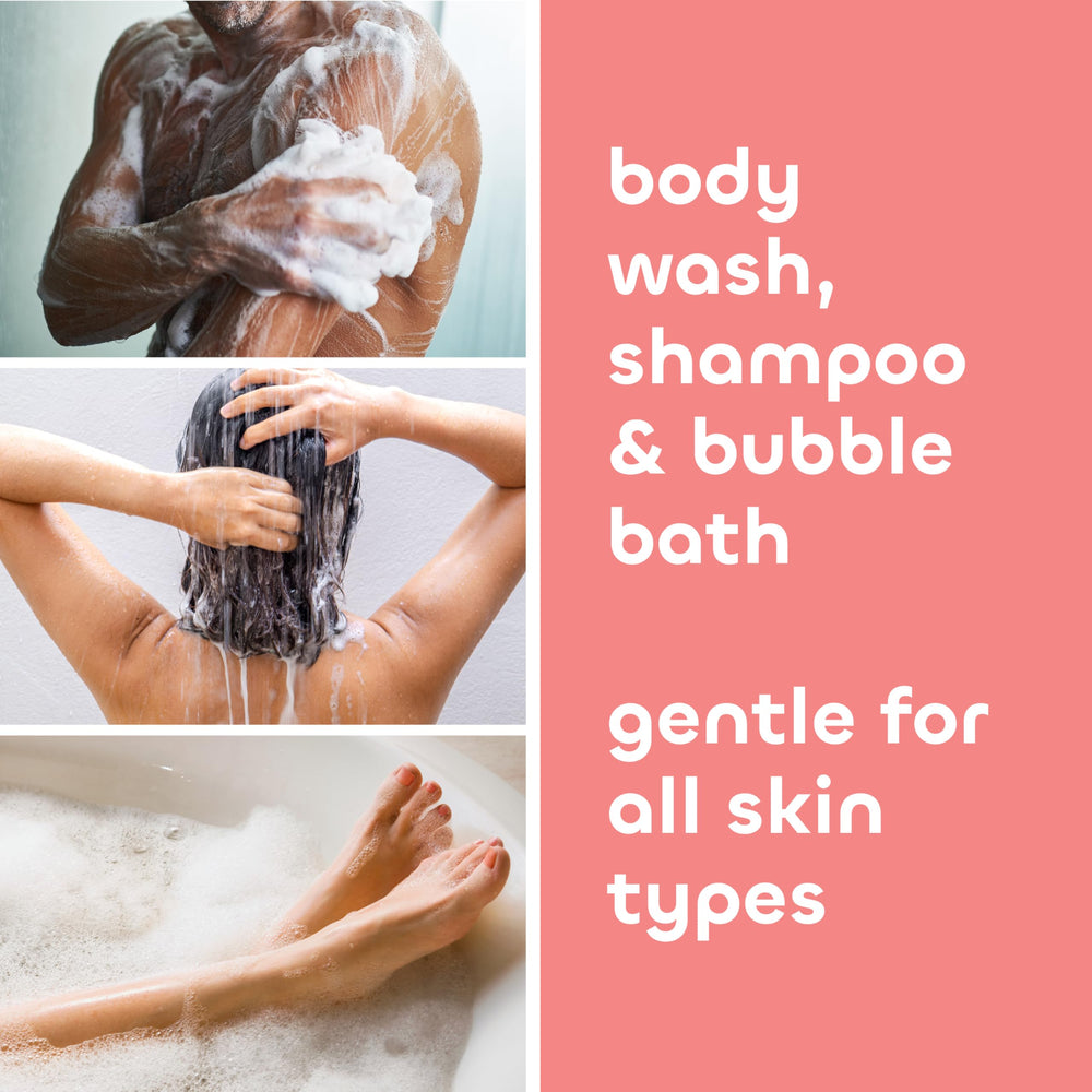 The Seaweed Bath Co. Lime Papaya bubbles in a bath for a relaxing soak.