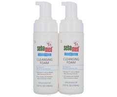 Sebamed Clear Face Cleansing Foam bottle with pump for daily cleansing to balance oily skin.