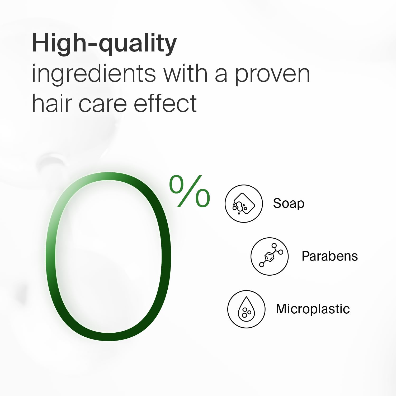 Sebamed Everyday Shampoo ingredients visual emphasizing botanically-based cleansing