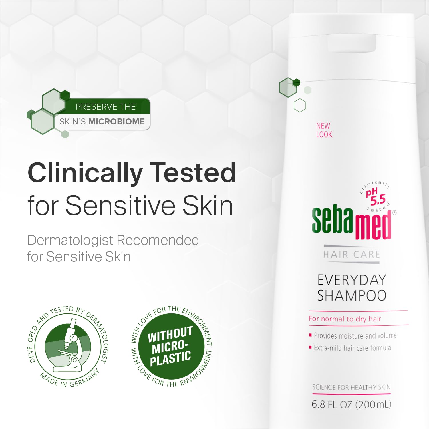 Sebamed Everyday Shampoo packaging box for easy purchase and gifting