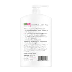 SEBAMED foam lather closeup emphasizes mild hydration and skin-safe cleansing