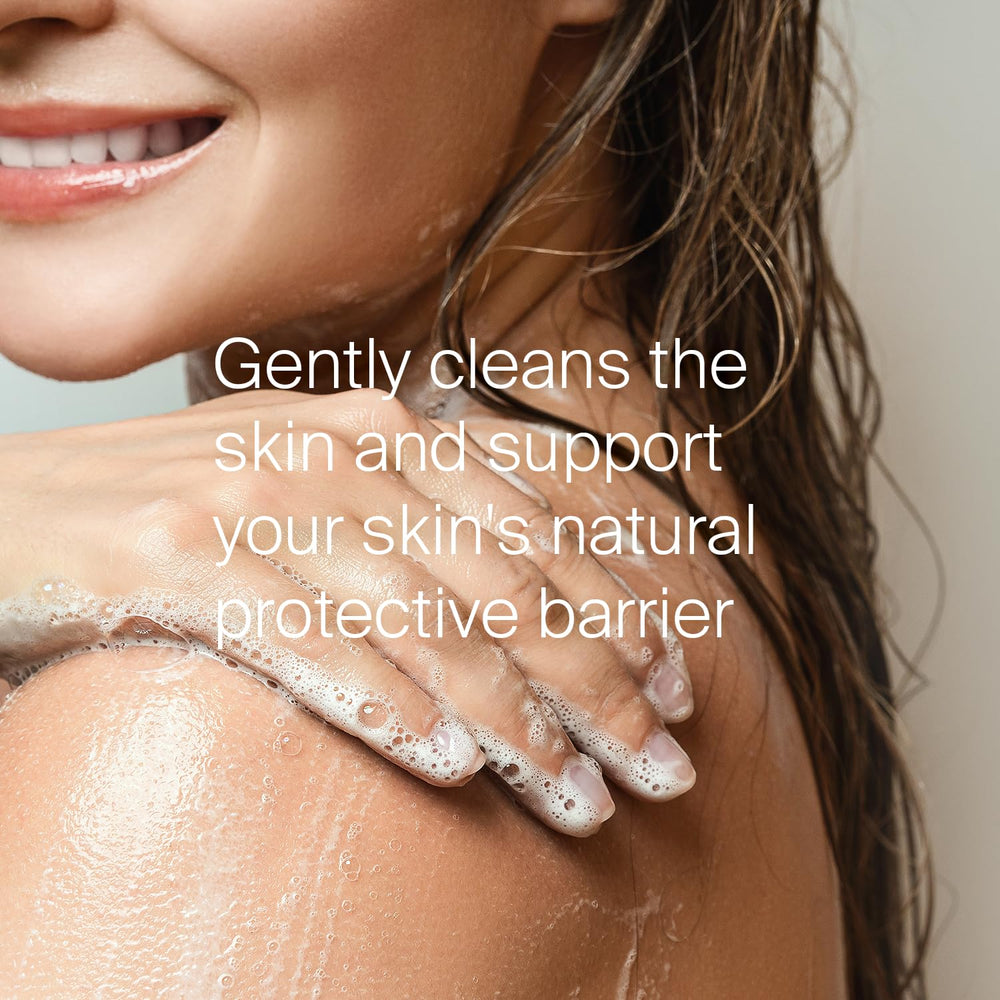 SEBAMED hypoallergenic close-up indicates skin-friendly cleansing.