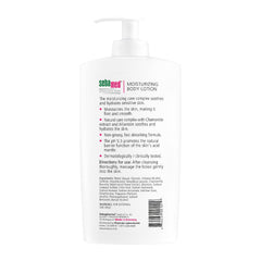 SEBAMED paraben-free formula closeup highlights a gentle, skin-friendly composition.