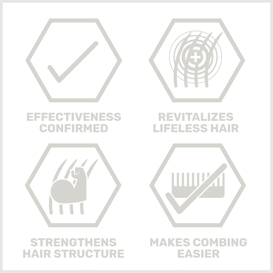 Sebamed Repair Conditioner label close-up highlights hypoallergenic formulation for sensitive scalps.
