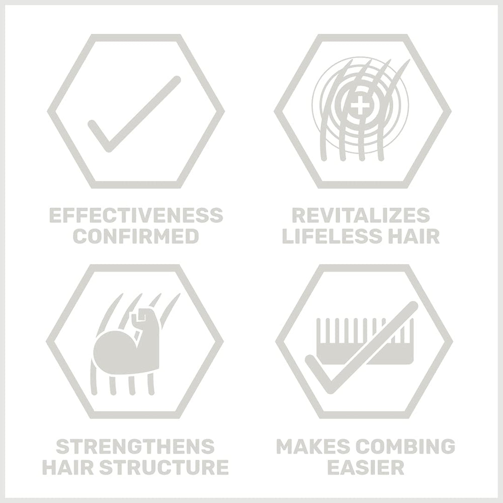 Sebamed Repair Conditioner label close-up highlights hypoallergenic formulation for sensitive scalps.